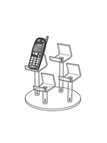 4 Group Cellphone Pedestal