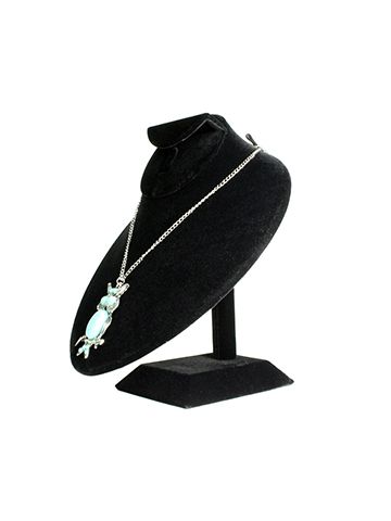 Black, Necklace Bust Display