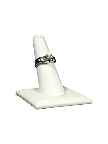 White, 1 Finger Ring Display