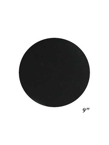 9" Black, Jewelry Circle Display Pads