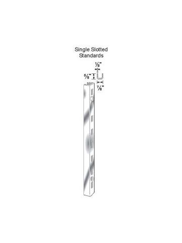 5' Single Slotted Standards