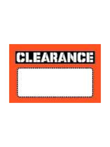 Red Clearance, Sign Cards