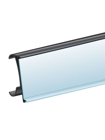 Fence, Clip-On, 25° Angle 1.25”H, Ticket molding