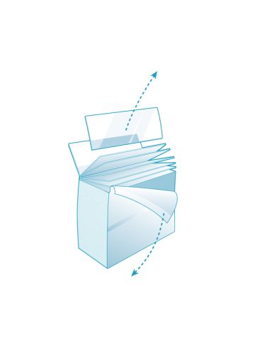 Price Channel Label Protector, Precut, Clear