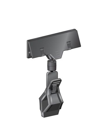 TwistKlip™ Large Clip with Large Claw Black