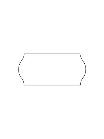 White, Meto 2600 Series Labels
