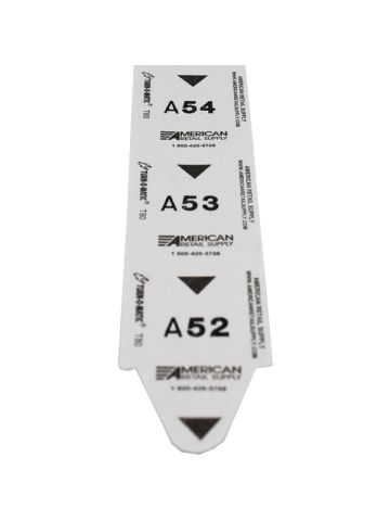 Turn O Matic Tickets, White