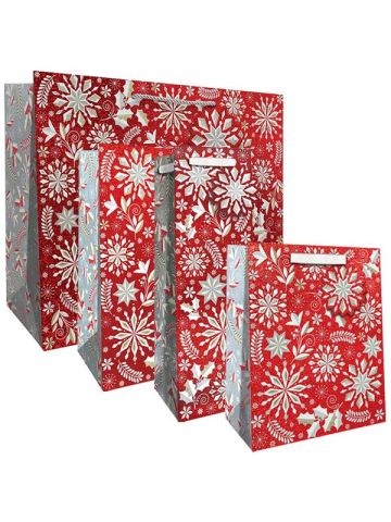 Merriment Red, Gift Totes
