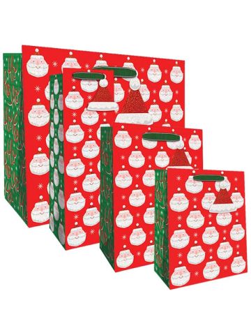 Chic Santa, Gift Totes