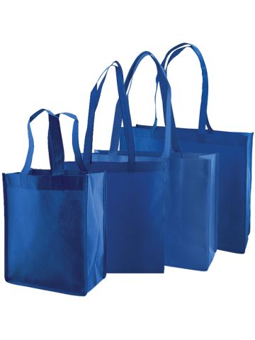 Reusable Shopping Bags, Royal Blue