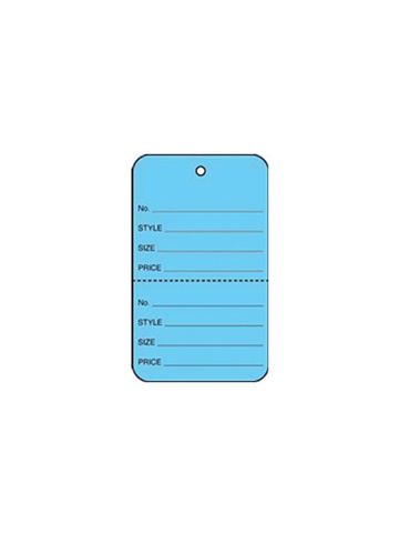 1 1/4" Blue, UnStrung Apparel Colored Tags