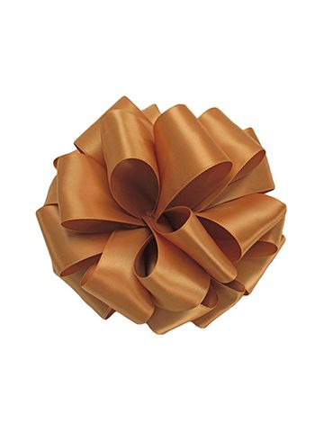 1-1/2" Old Gold, Double Faced Satin Ribbon
