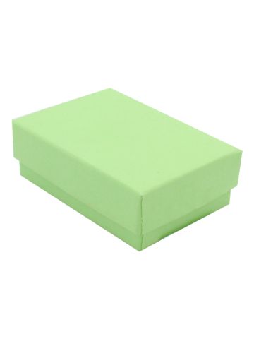 Light Green Kraft Jewelry Boxes, 2-7/16" x 1-5/8" x 13/16"