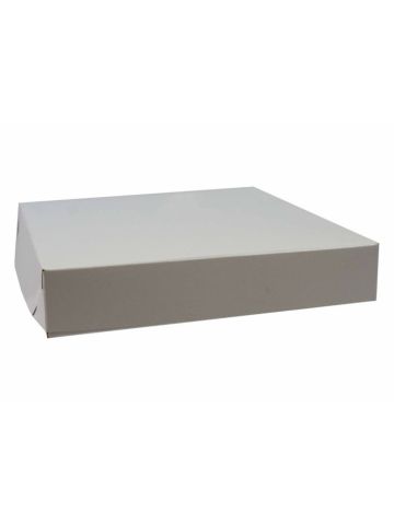 White Folding Gift Boxes, 11" x 11" x 2"