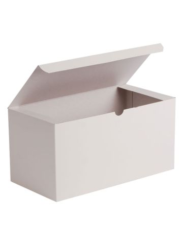 White Folding Gift Boxes, 12" x 6" x 6"