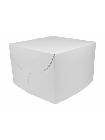 White Folding Gift Boxes, 14" x 14" x 10"