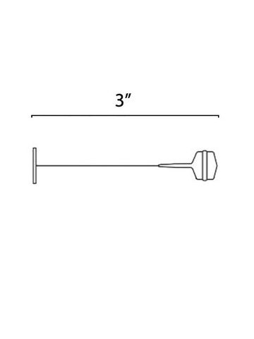 3" Long , Fasteners for Avery Dennison Taggers