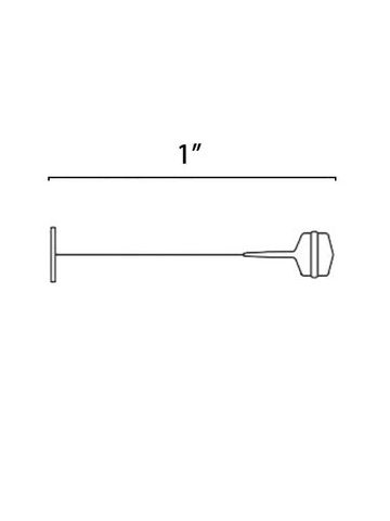 1" Long , Fasteners for Avery Dennison Taggers