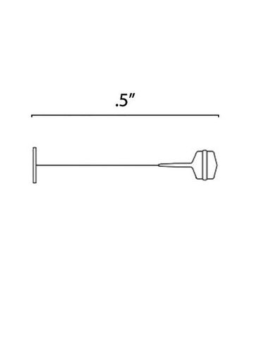 1/2" Long , Fasteners for Avery Dennison Taggers