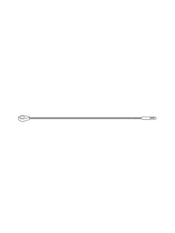 4.7" Black, StringTach Security Loops