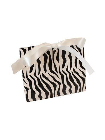 Zebra Purse Totes, 4.5" x 2" x 3.75"