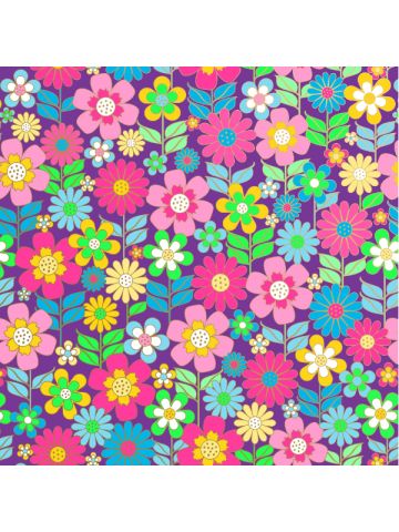 Dazzling Daisies, 30" x 833', Floral Gift Wrap