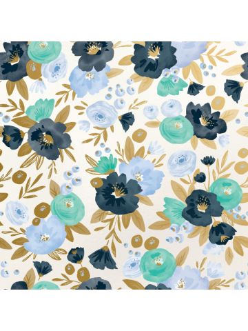 Fresh Flowers, 24" x 833', Floral Gift Wrap