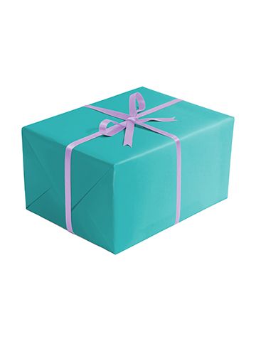 Matte Solid Gift Wrap, Robin's Egg Blue
