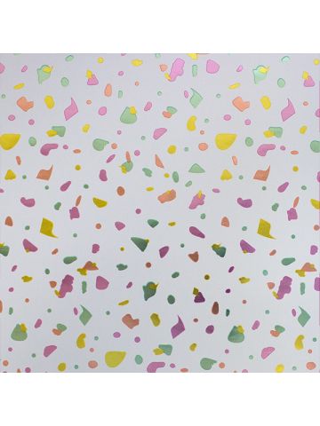 Terrazzo White, Everyday Gift Wrap