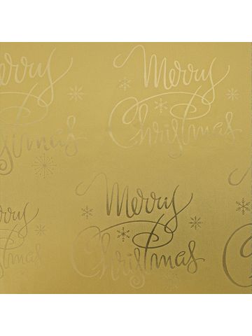 Gold Tone Merry Christmas, Christmas Patterns Gift Wrap