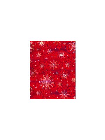 Winter Snowflake, Christmas Gift Wrap, 24" x 417'