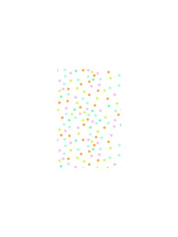 Sprinkle Dots, Baby Gift Wrap, 30" x 417'