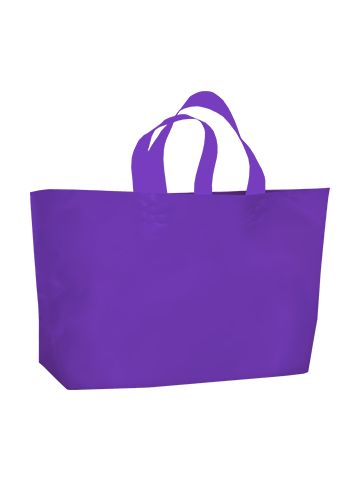 Lunch Tote Bag, Purple, 16" x 15" + 6"