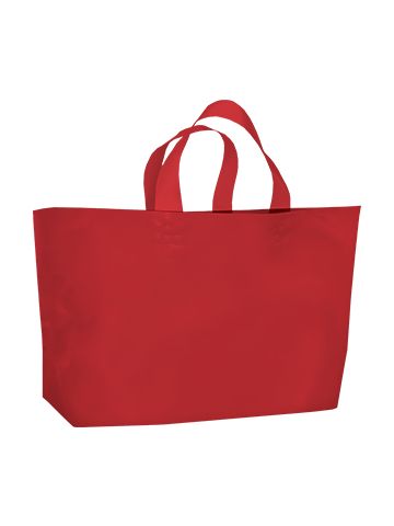 Lunch Tote Bag, Red, 16" x 15" + 6"