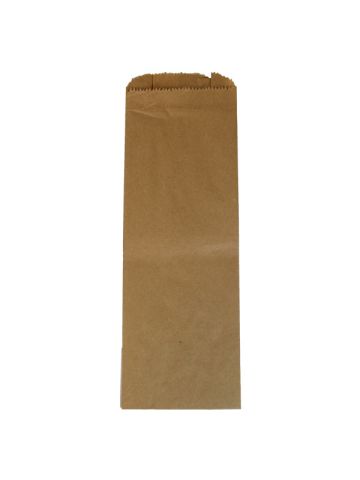 Natural Kraft Paper Liquor Bags, 4-1/4" x 2" x 12"
