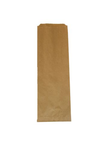 Natural Kraft Paper Liquor Bags, 5" x 2" x 16"