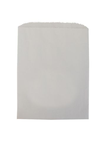 White, Paper Glassine Lined Bags, 6-3/4" x 9-1/4"