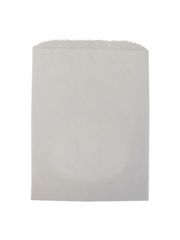 White, Paper Glassine Lined Bags, 5-3/4" x 7-1/2"