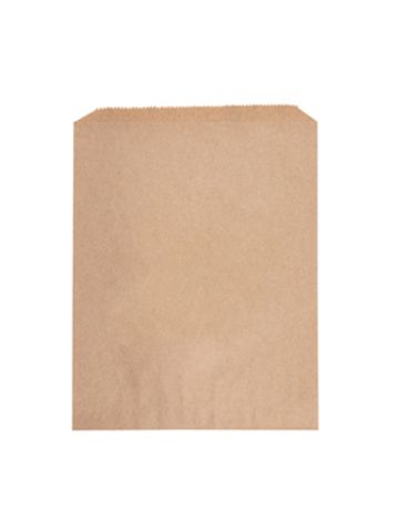 Natural Kraft Recycled Paper Merchandise Bags, 8-1/2" x 11"