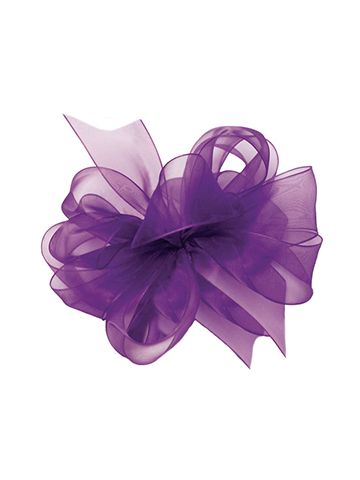 7/8" Regal Purple, Simply Sheer Asiana Fabric Ribbon