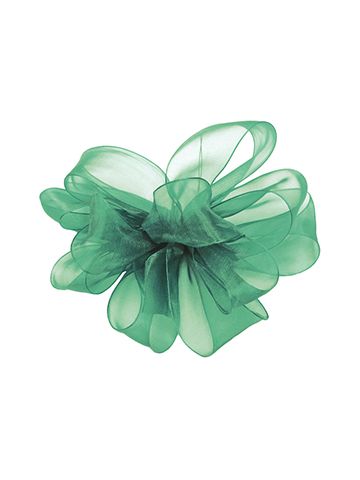 7/8" Hunter, Simply Sheer Asiana Fabric Ribbon