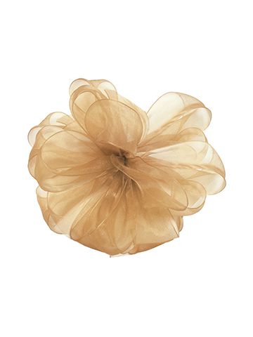 7/8" Champagne, Simply Sheer Asiana Fabric Ribbon