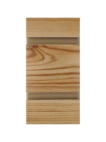 Knotty Pine Slatwall Panel, 4' x 8'