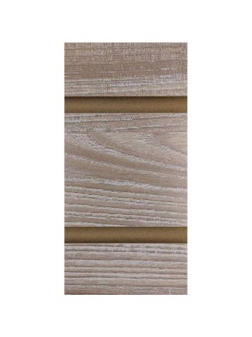 Rustic Ash Slatwall Panel, 4' x 8'