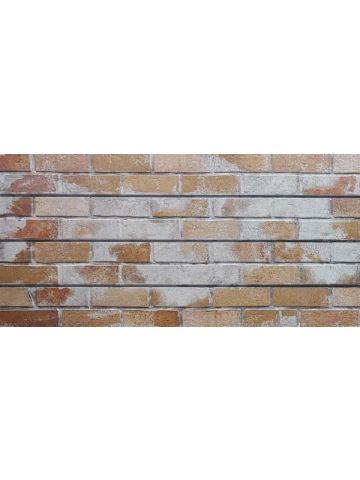 3D Textured Slatwall, Brick - Old Paint, Loft