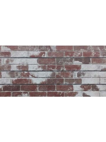 3D Textured Slatwall, Brick - Old Paint, Midtown