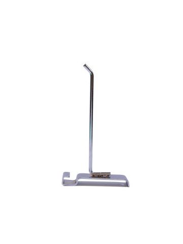 6" Chrome, Gridwall Heavy Duty Hook, 45 deg.tip