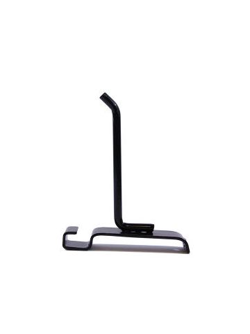 4" Black, Gridwall Heavy Duty Hook, 45 deg.tip