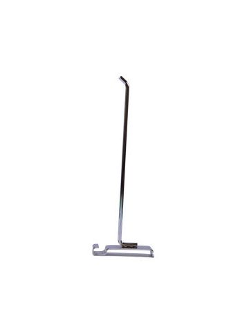 10" Chrome, Gridwall Heavy Duty Hook, 45 deg.tip