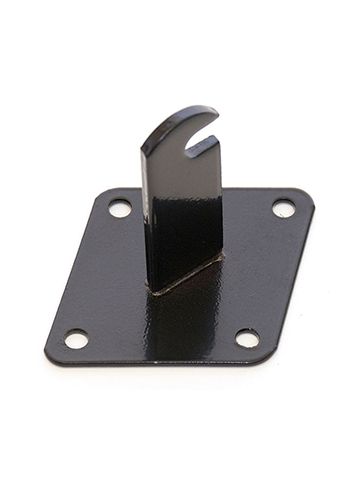 Black, Wall to Grid Bracket, for Gridwall or Slatgrid